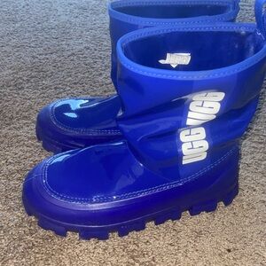 UGG Kids Blue Rain Boots